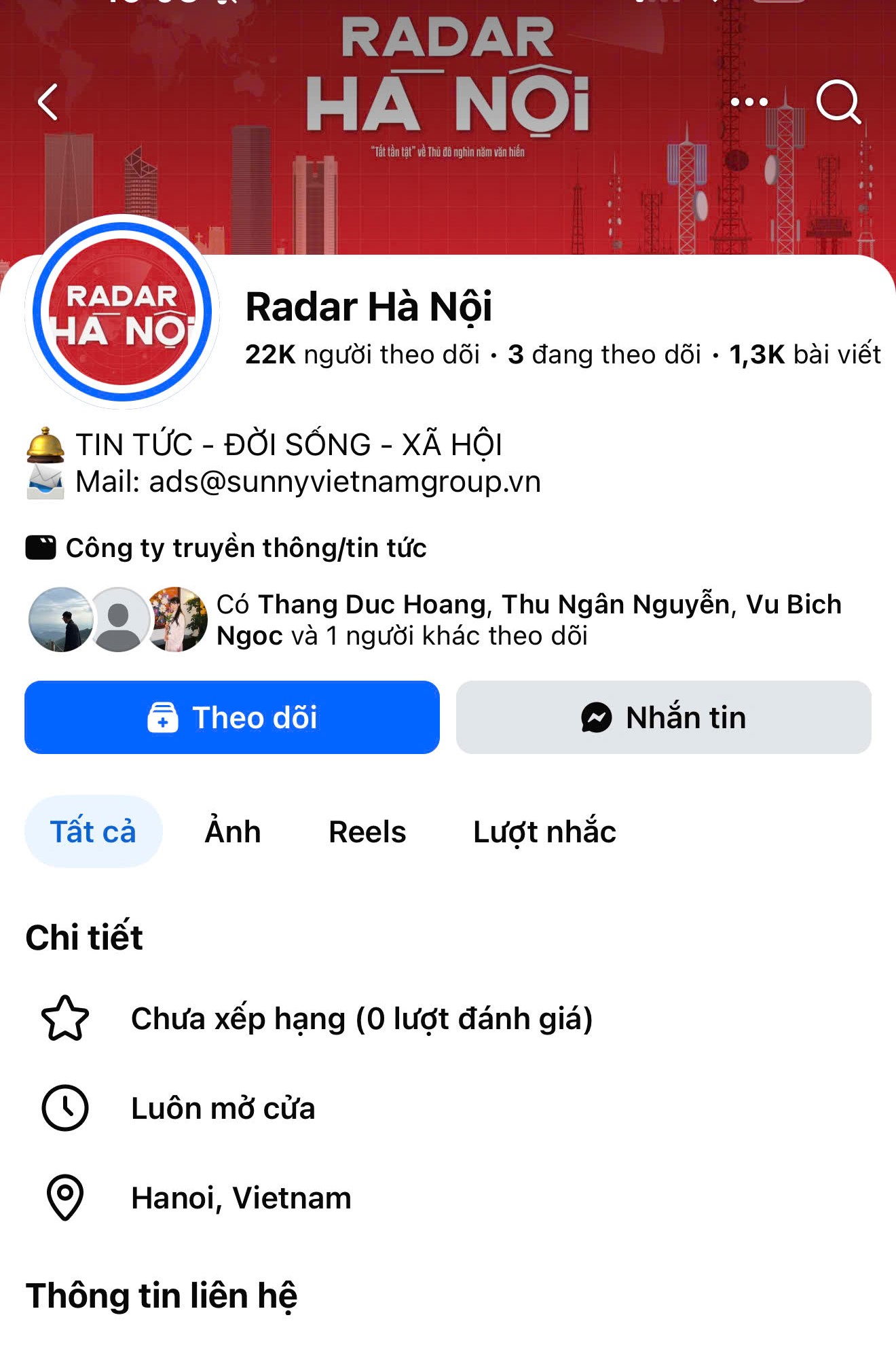 Radar Hà Nội